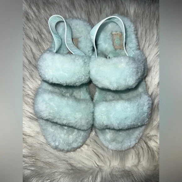 UGG Oh Yeah Slides In Sky! - Picture 6 of 11